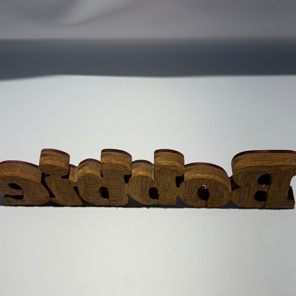 Pink Decorative Name Sign - Picture 3 of 4